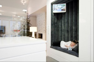 Dom jednorodzinny - salon.