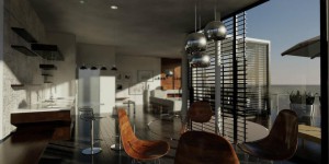 Apartament - salon.