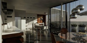 Apartament - salon.