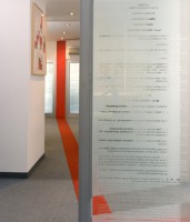Projekt wnętrz i mebli Kancelarii Radców Prawnych Zdanowicz i Wspólnicy w Warszawie, architekt wnętrz Marta Dalecka.