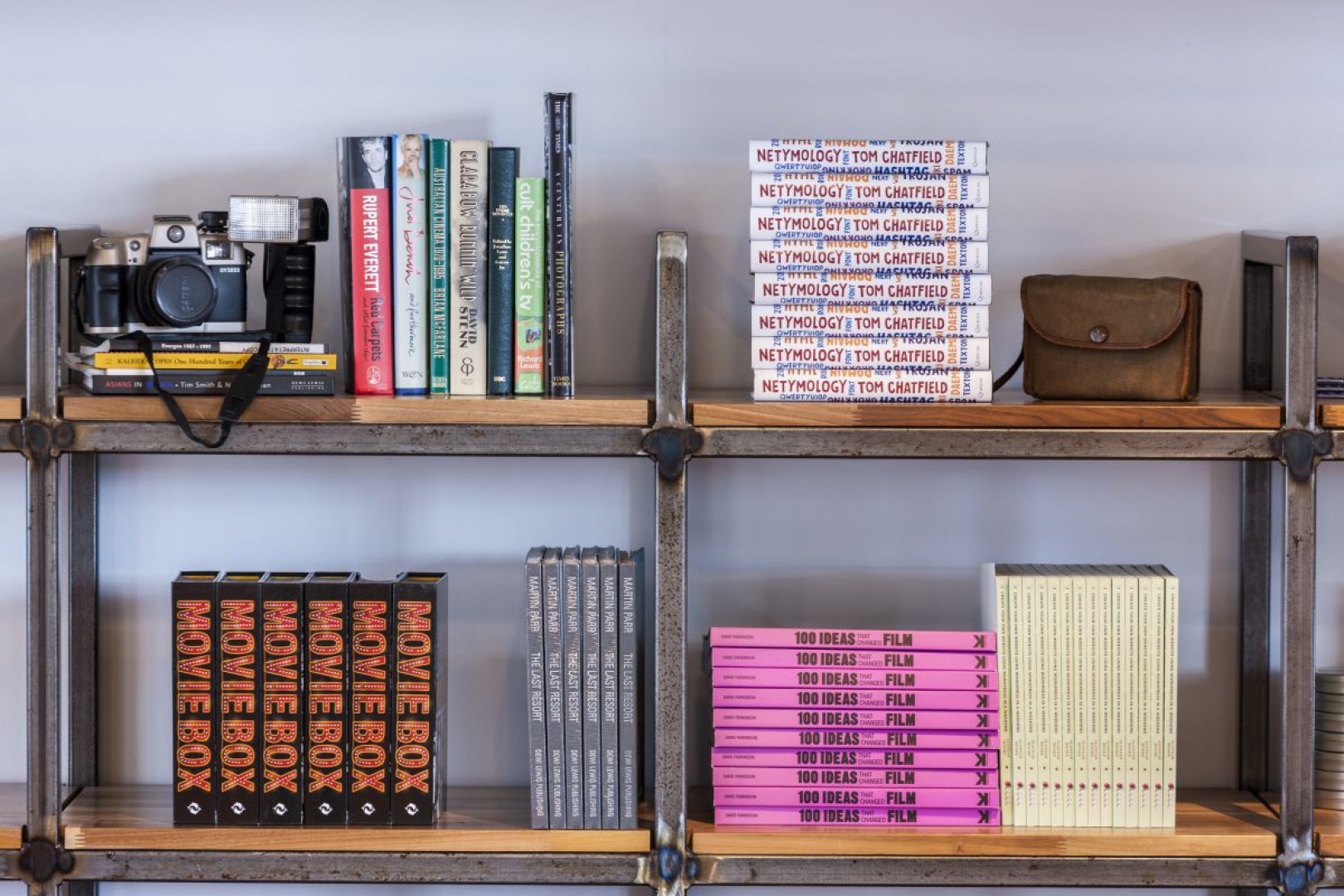 9 - Welded metal and timber shelving for book display.jpg