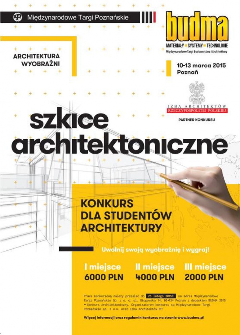 Konkurs dla studentów architektury. Fot. BUDMA
