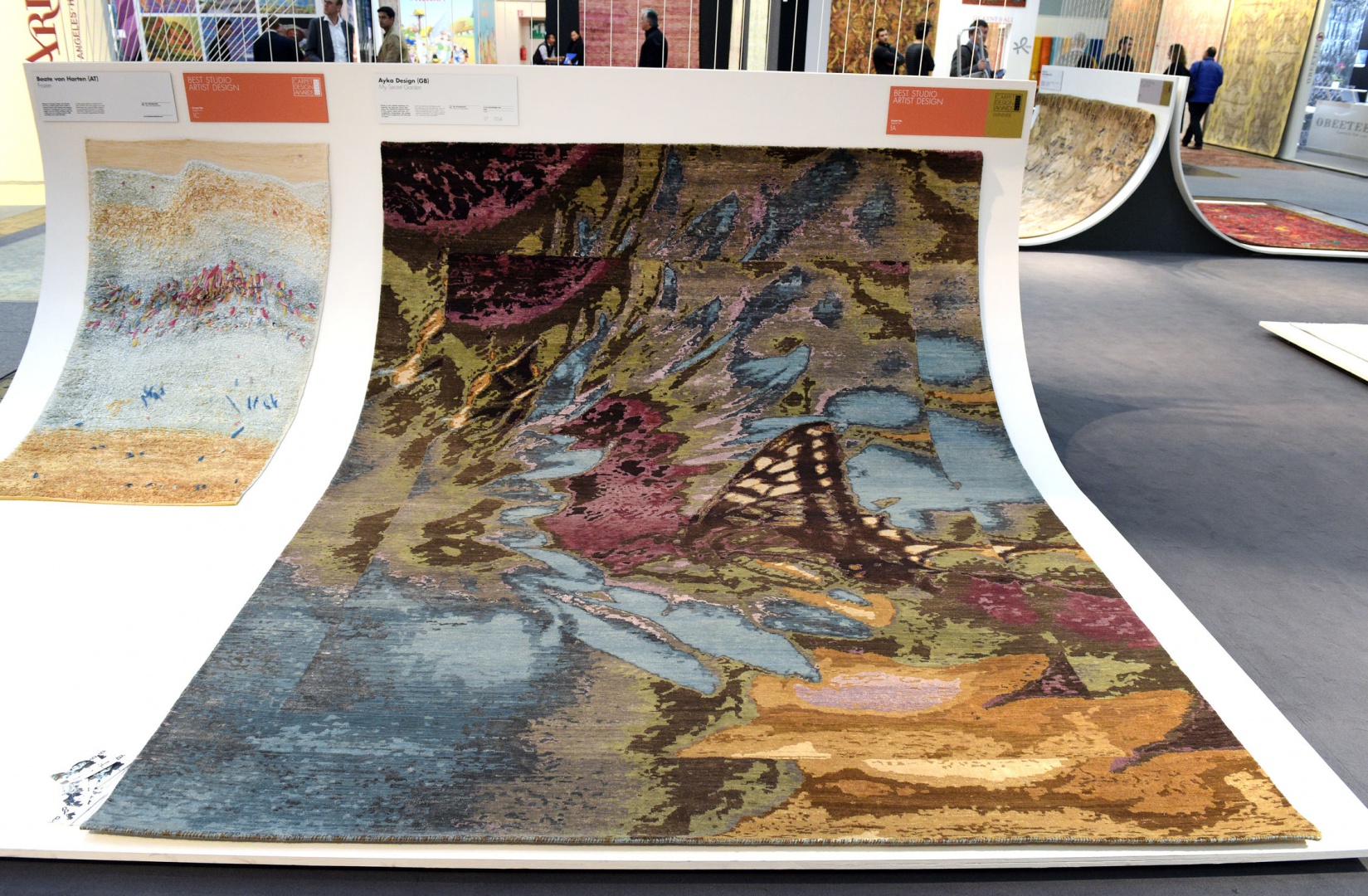 Best Studio Artist Design Ayka Design , My secret Garden. Fot. Domotex