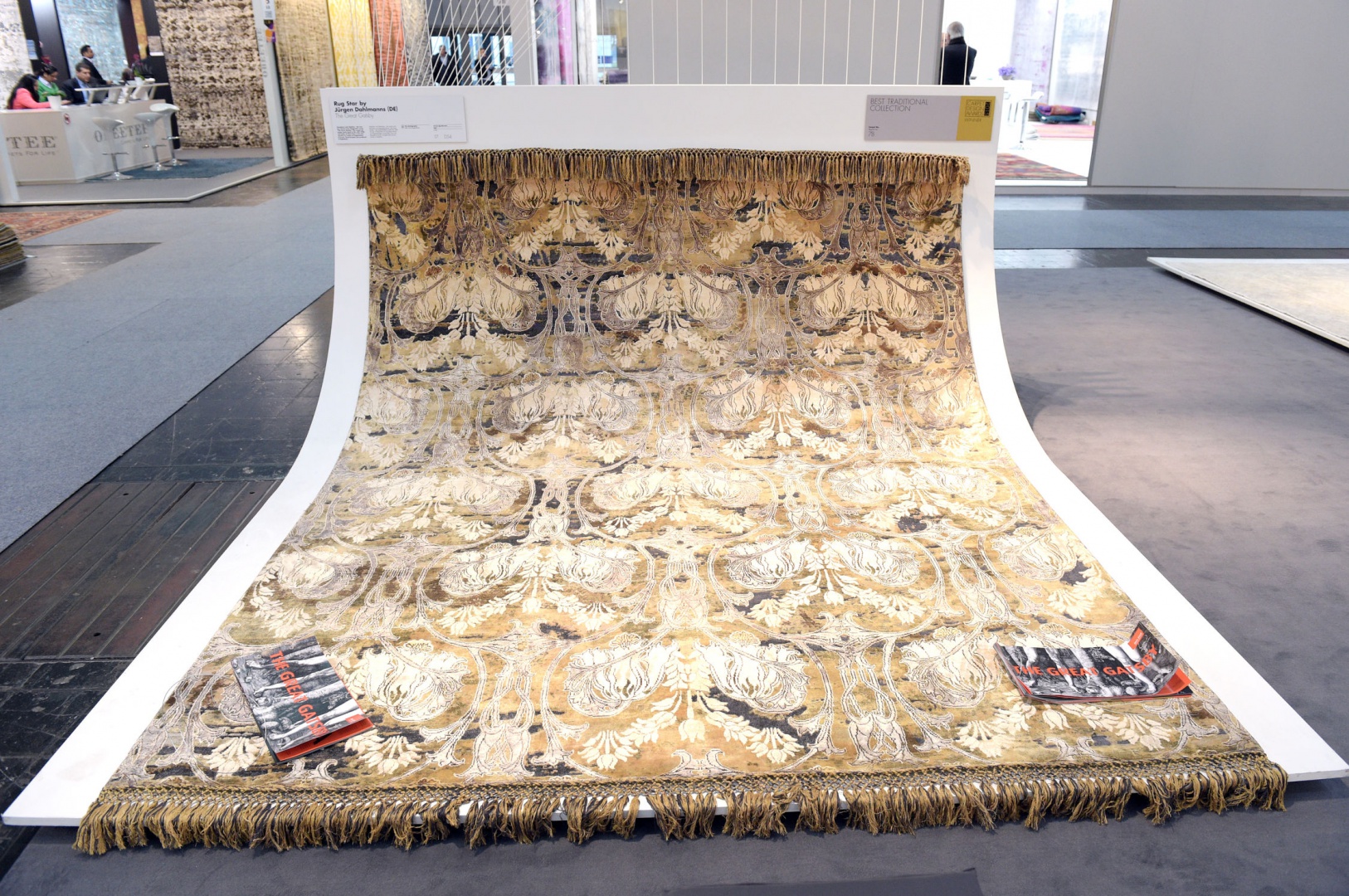 Best Traditional Collection RUG STAR by Jürgen Dahlmanns , The Great Gatsby. Fot. Domotex