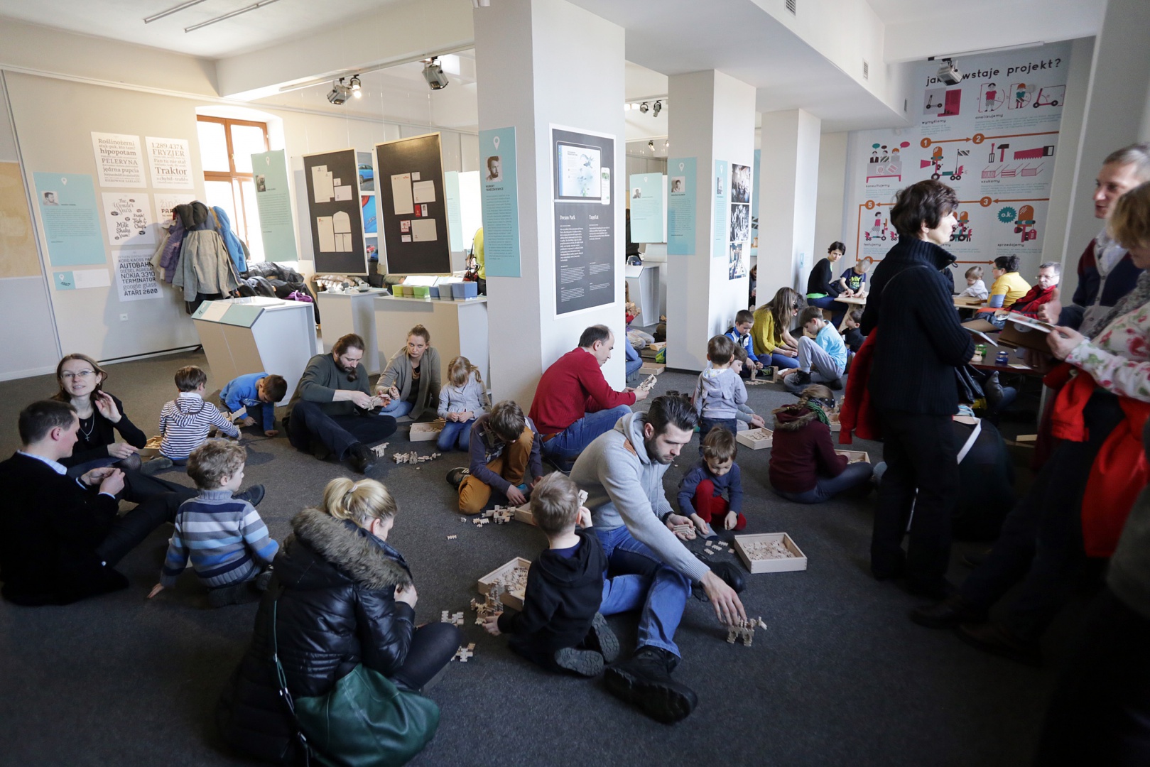 Warsztaty Nie-zwykłe klocki. Fot. Dominik Gajda