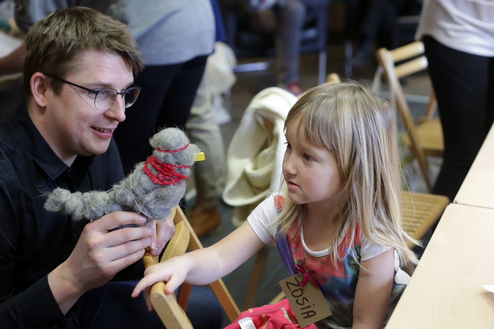 Warsztaty Niespodziewana wełna. Fot. Dominik Gajda