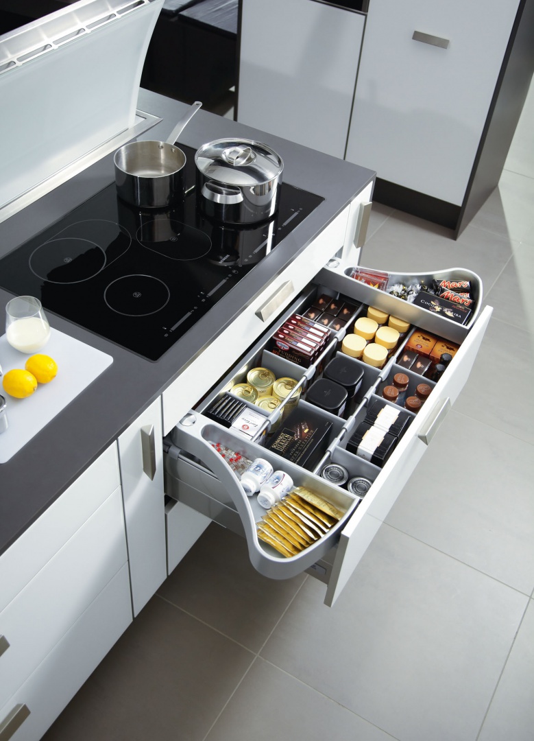 System szuflad OrgaWing firmy Hettich. Fot. Hettich