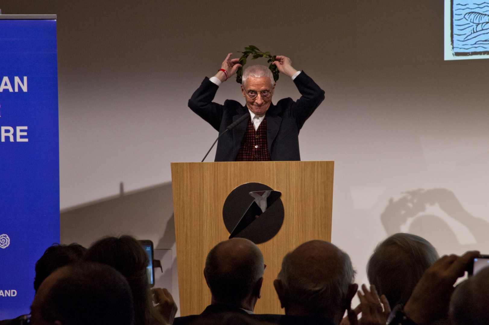 Alessandro Mendini laureatem The European Prize for Architecture. Fot. Archiwum