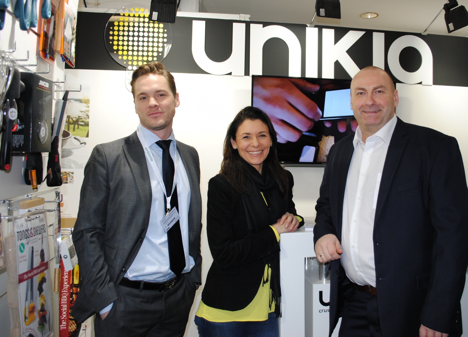 Veronique Witzigmann, Jan Valle, Reinhart Wiegand. Fot. Ambiente