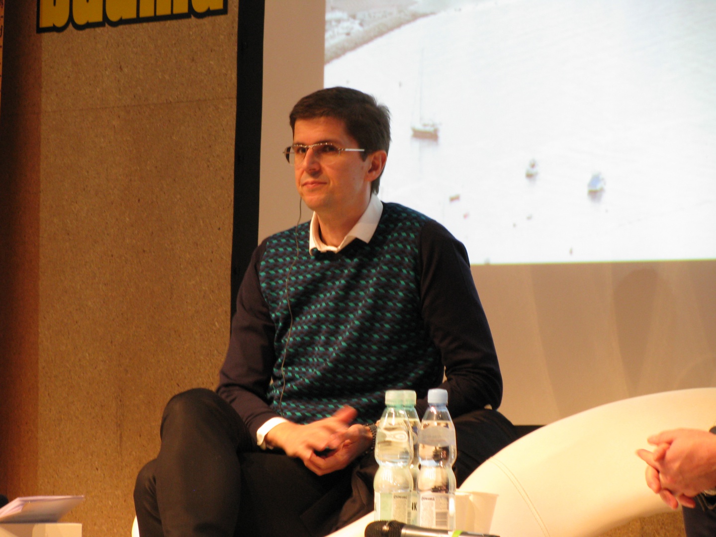 Panelista Alberto Veiga. Fot. Piotr Sawczuk 