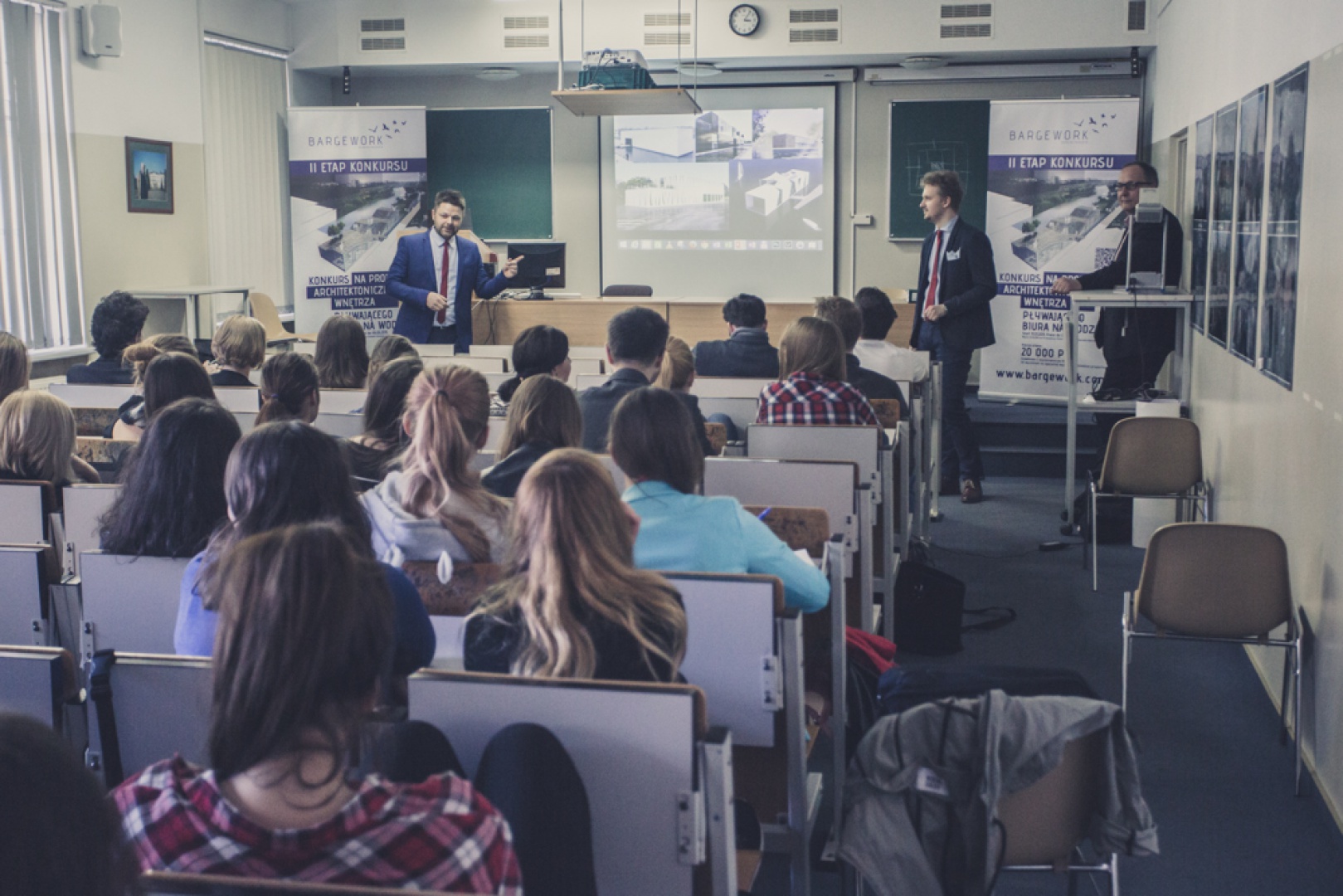 Aveex for Bargework, spotkanie ze studentami, Zachodniopomorski Uniwersytet Technologiczny. Fot. Bargework