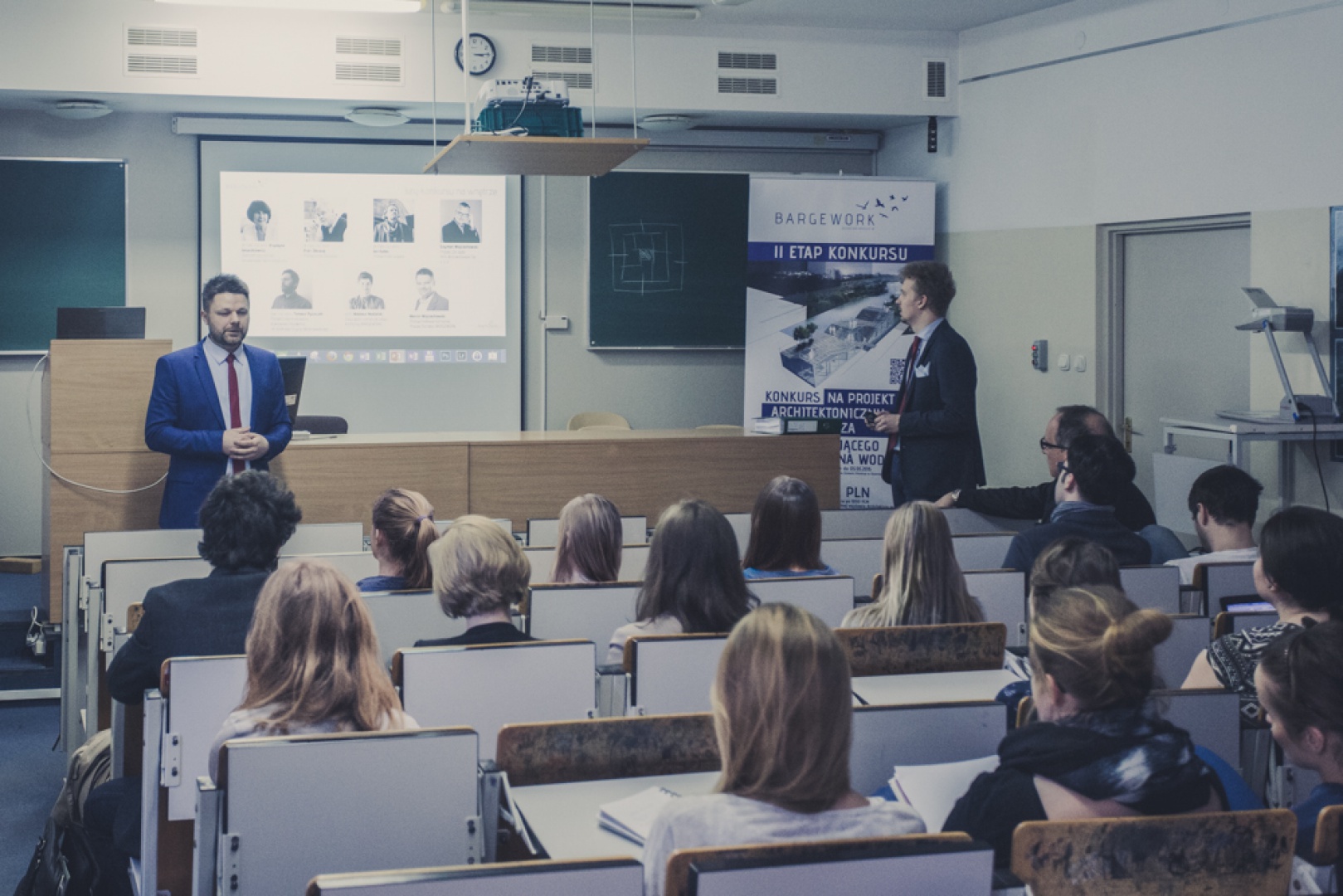 Aveex for Bargework, spotkanie ze studentami, Zachodniopomorski Uniwersytet Technologiczny. Fot. Bargework