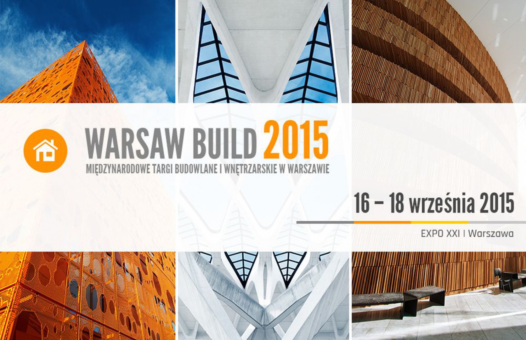 Plakat Warsaw Build 2015. Fot. Archiwum