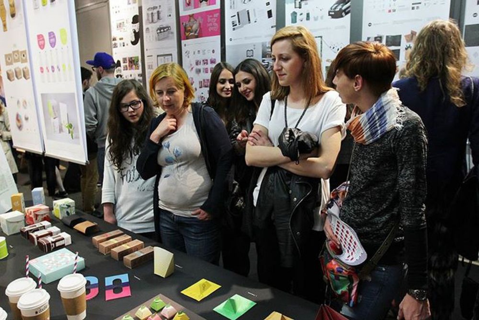 Inauguracja wystawy Litera/Identyfikacja/Informacje/Opakowanie I dnia Poznań Design Days. Fot. Sylwia Czubala