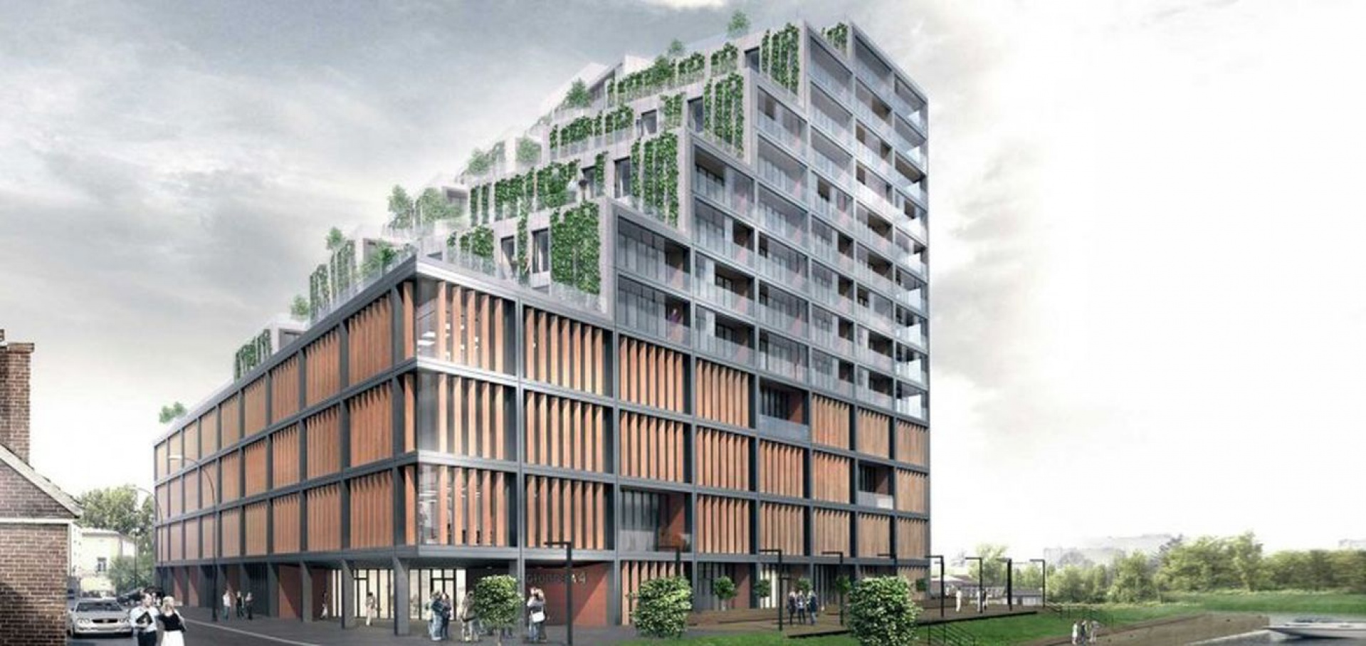 Apartamentowiec Nordic Haven w Bydgoszczy. Fot. Nizio International