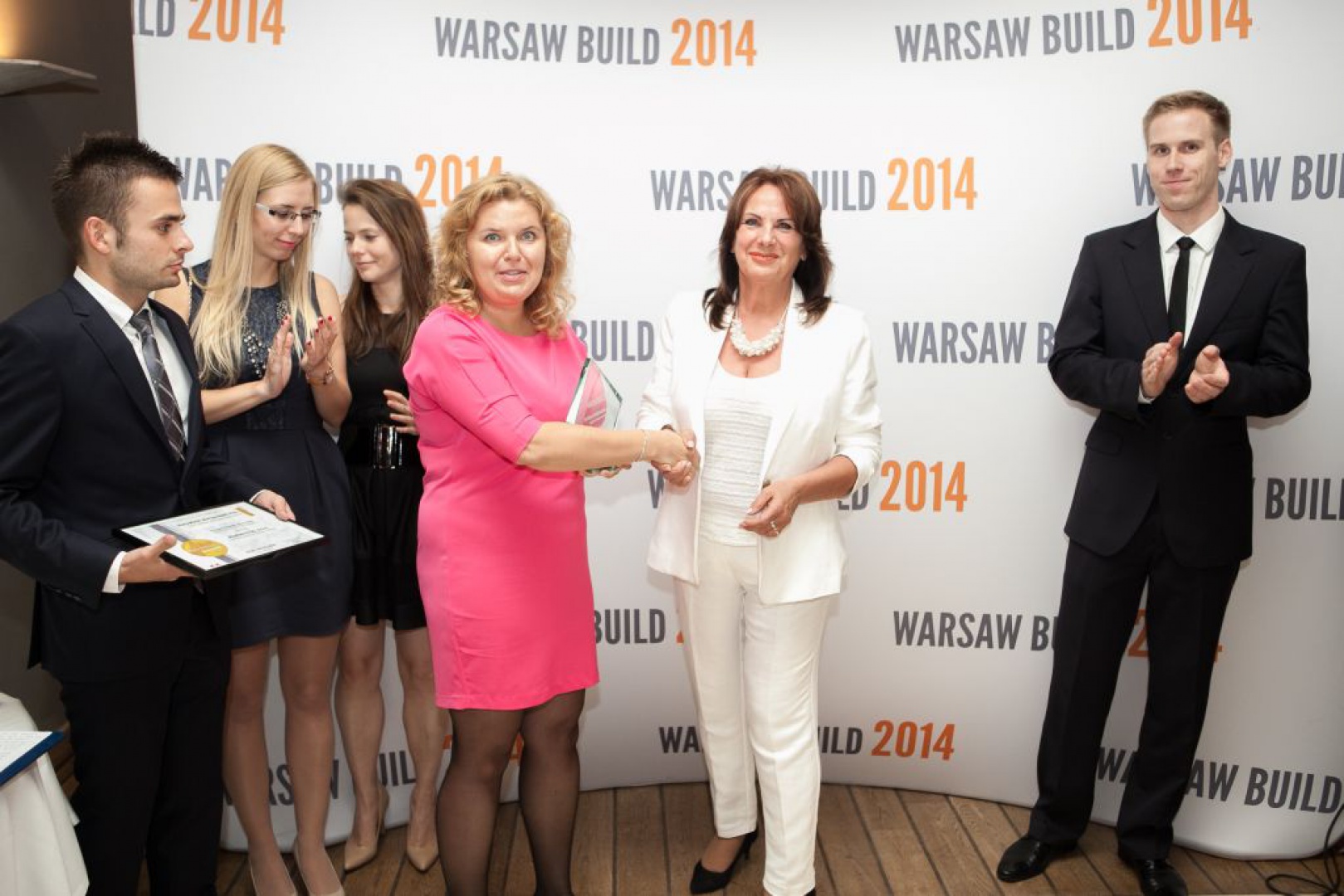 Odbywa się także uroczysta gala wystawców. Fot. Warsaw Build