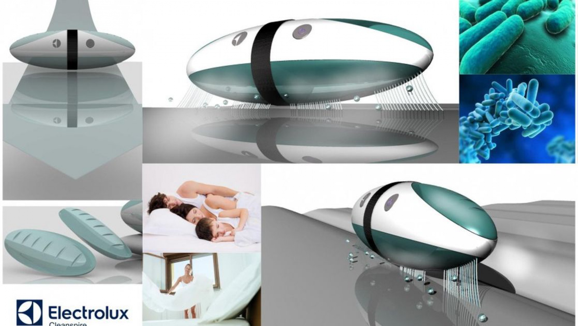 Cleanspire autorstwwa Łukasza Kowalskiego, to projekt innowacyjnego robota, który zapewni nam zdrowy sen. Został zaprojektowany z myślą o zachowaniu naszej pościeli i materaca w czystości. Fot. Materiały prasowe organizatora