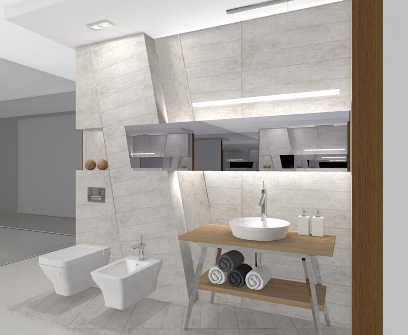 Loft, miejsce II-Marta Policht-Bartosik, studio projektowania wnętrz PRO ARCHI DESIGN. Fot. Max-Fliz.jpg