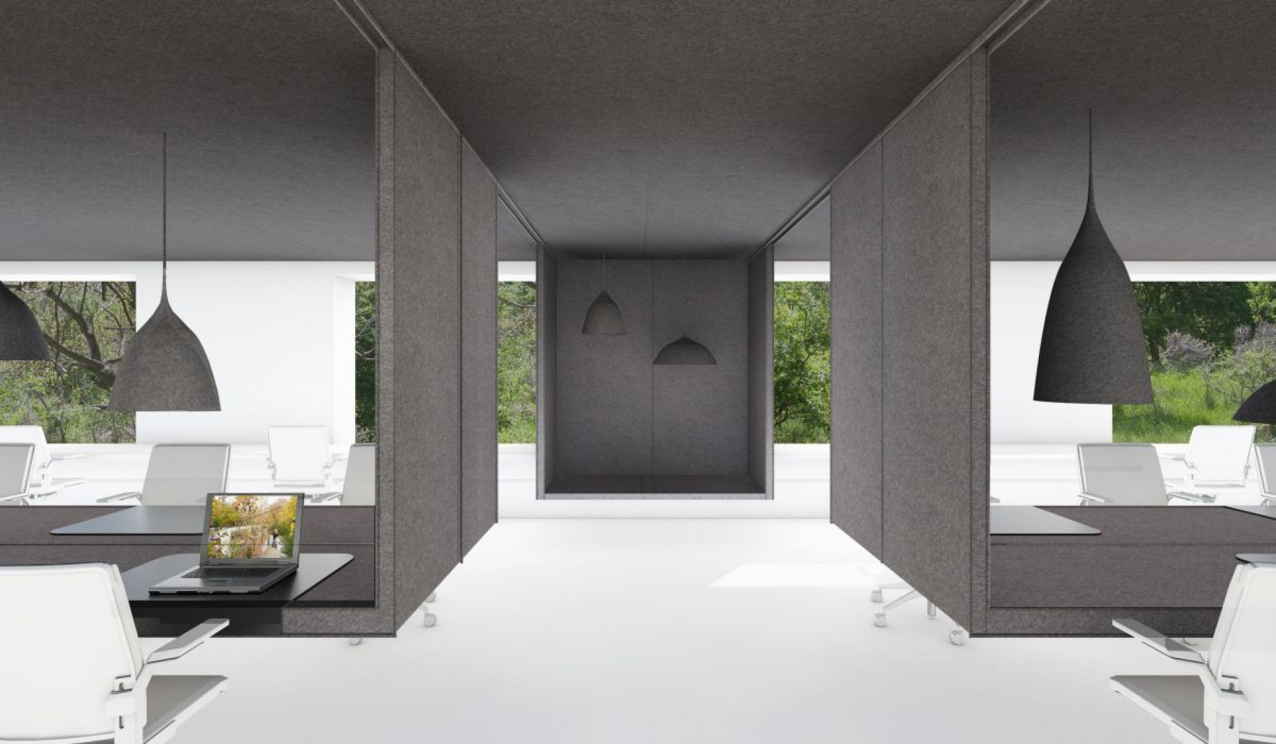 Biuro Agencji Interaktywnej Tribal DDB w Amsterdamie to dyskretny urok filcu. Za projekt odpowiadają Jaspar Jansen, Jeroen Dellensen, właściciele i29 interior architects. Fot. i29 interior architects.jpg