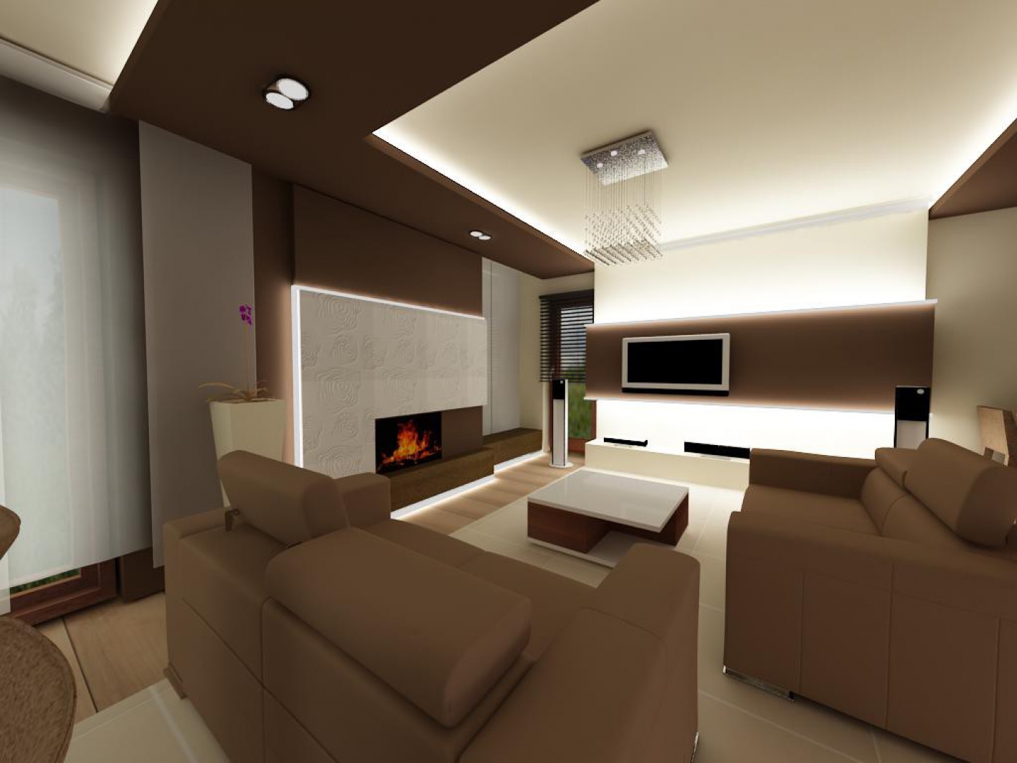Aranżacja wnętrz ponad 200-metrowego domu w Polkowicach. Projekt Pracownia Projekktowa Interior-Art.jpg
