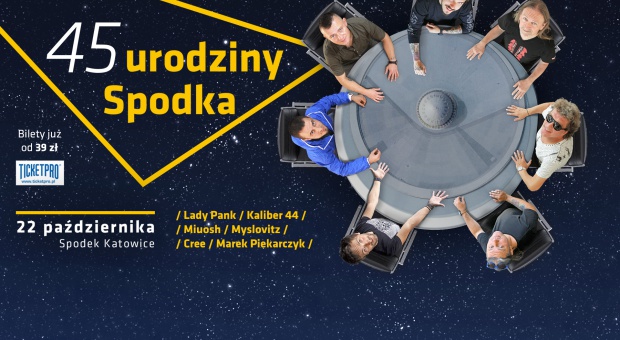 Spodek świętuje 45. urodziny - dla Czytelników mamy konkurs