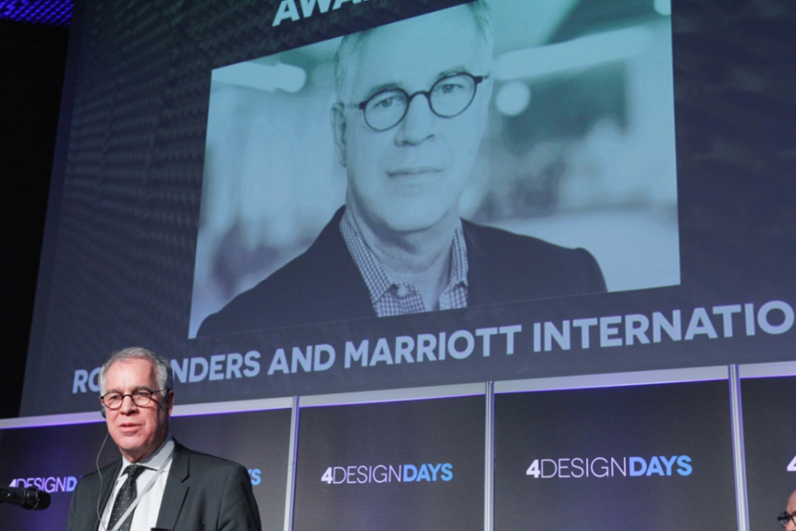 Rob Reinders, Vice President, Design Management w Marriott International - Architecture & Construction, podczas 4 Design Days 8.jpg