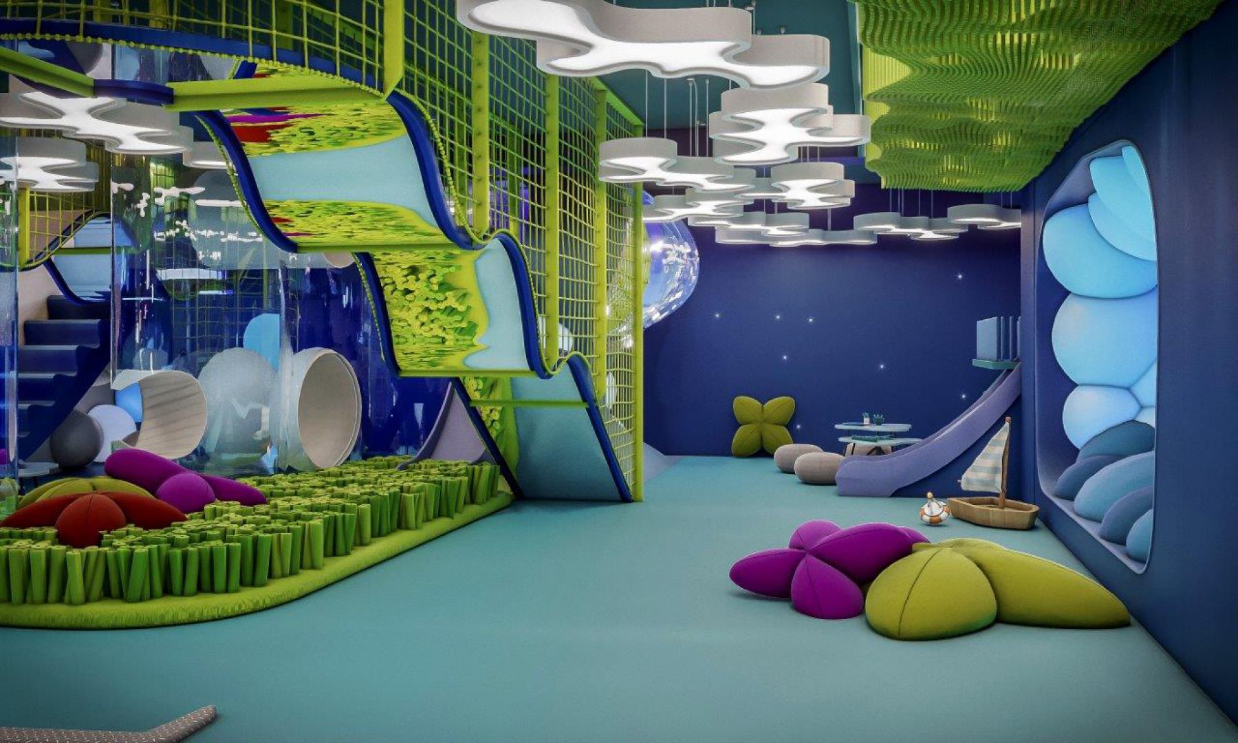 Kids Room w hotelu Gwiazda Pomorza. Fot. Iliard Architecture & Project Management 