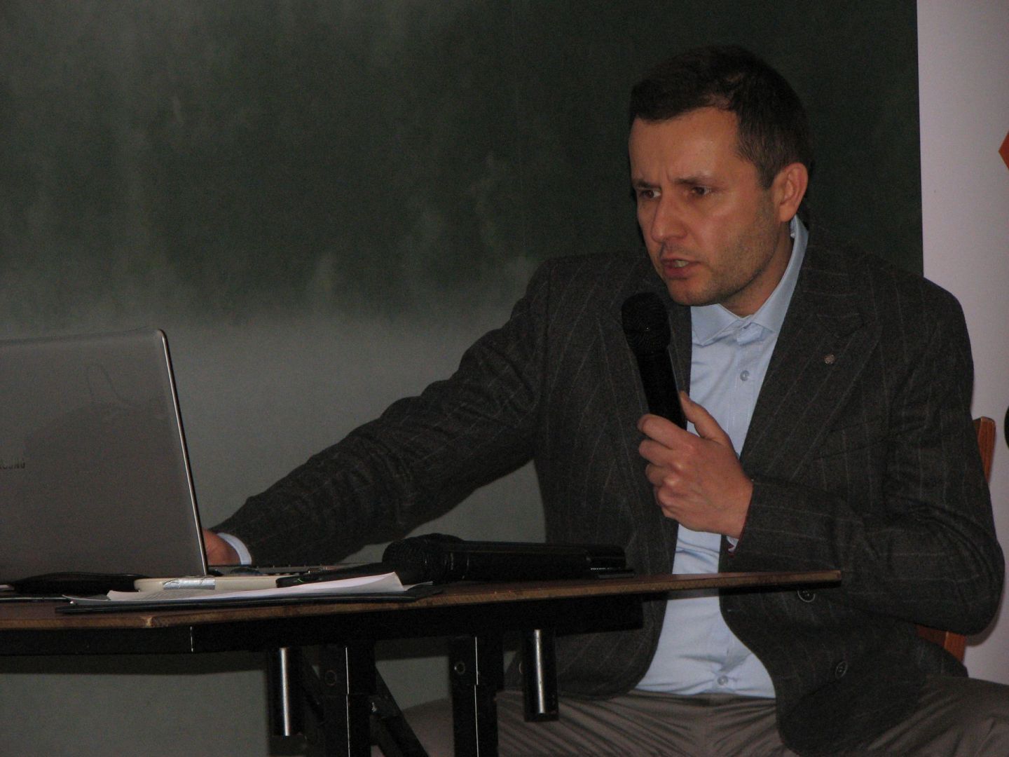 Gość specjalny spotkania - Grzegorz Dżus. Studio Dobrych Rozwiązań, 14.03 Olsztyn (54).JPG