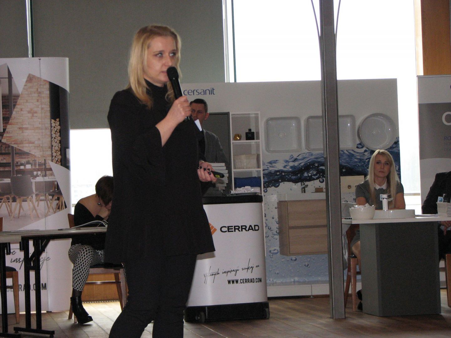 Klementyna Sobieraj, przedstawiciel firmy Cersanit. Studio Dobrych Rozwiązań, 14.03 Olsztyn (13).JPG