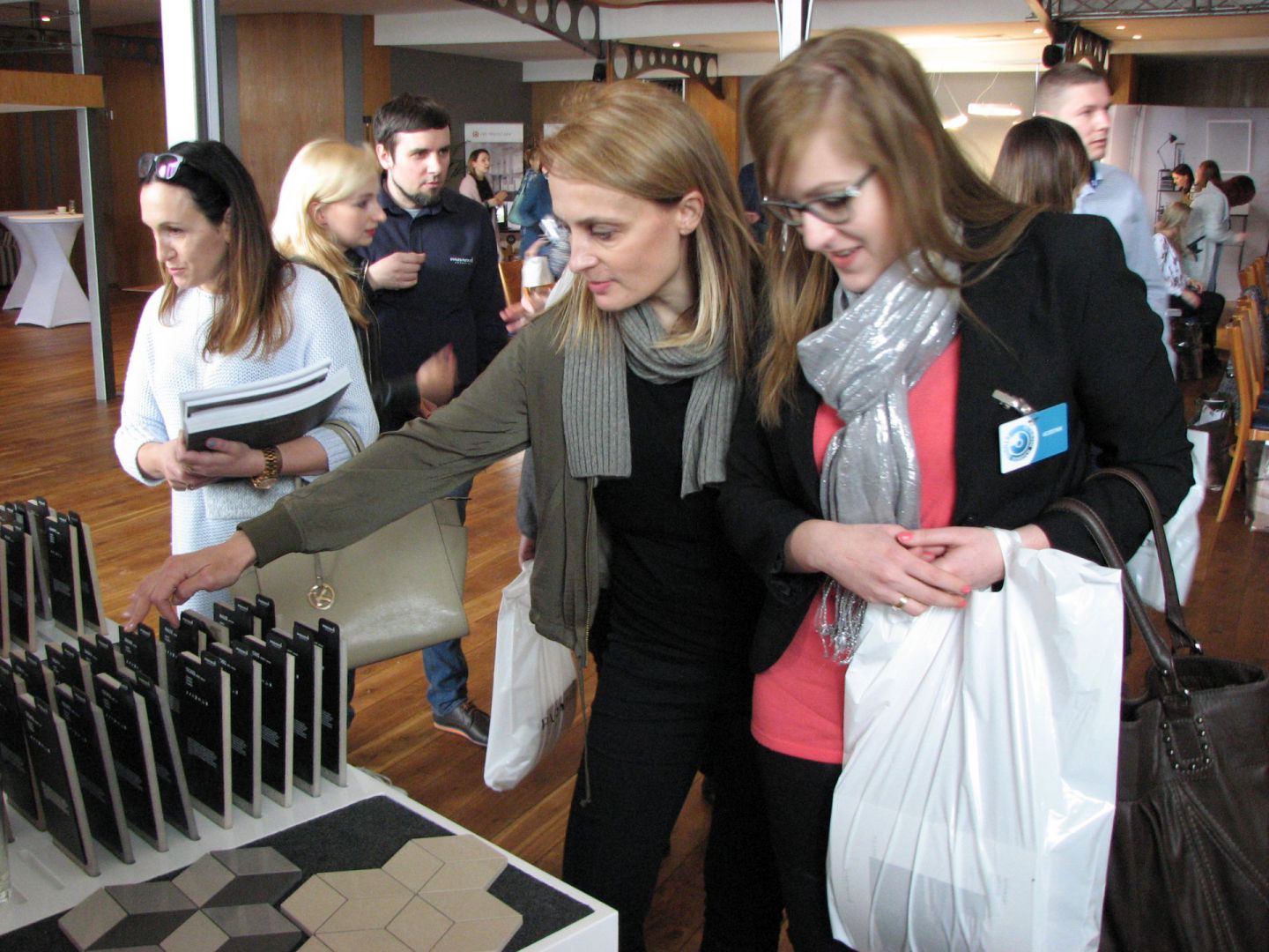 Na stoisku Ceramiki Paradyż - partnera głównego. Studio Dobrych Rozwiązań, 14.03 Olsztyn (25).JPG