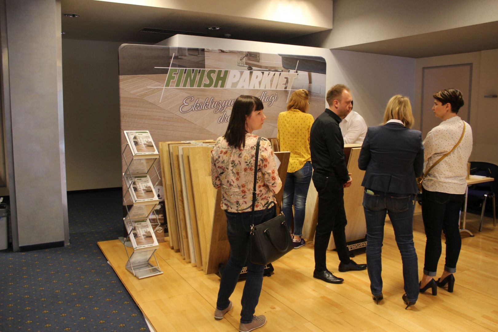 Stoisko marki Finishparkiet. Studio Dobrych Rozwiązań, 11.04 Bielsko-Biała (2).JPG