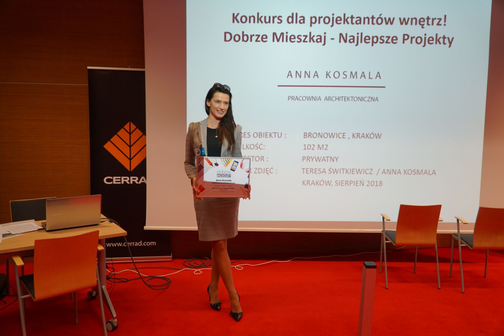 Anna Kosmala, nagroda w konkurse Dobrze Mieszkaj - Najlepsze Projekty_DSC02413.png