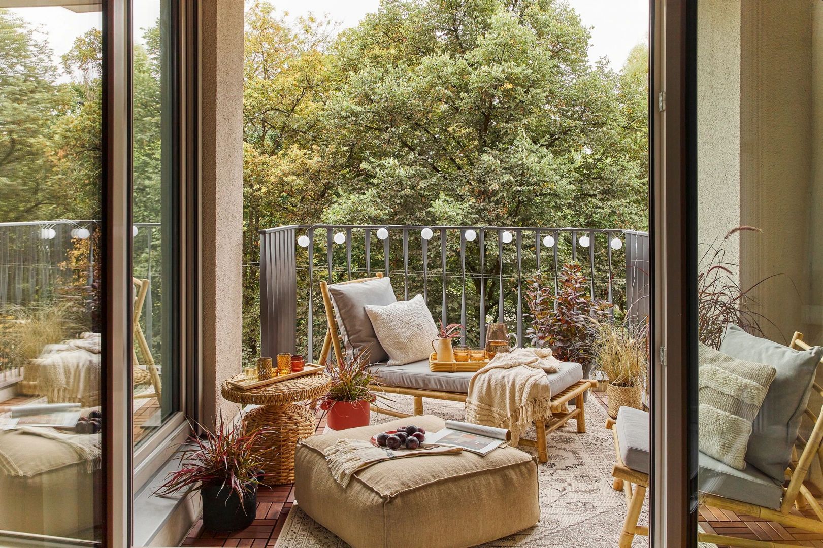 Co na mały balkon? Pomysły na urządzanie, 15 zdjęć!