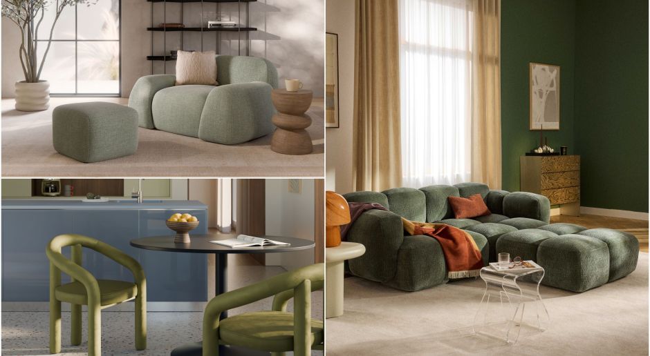 Nowy trend wnętrzarski na 2026: matcha interior. Zobacz inspiracje i ...